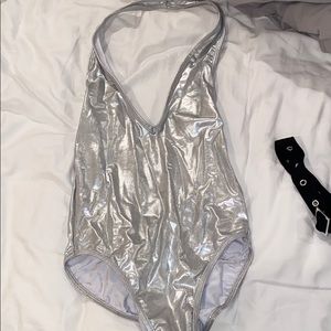 American Apparel Metallic Bodysuit